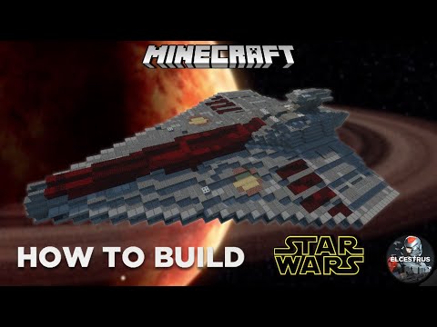 Republic Acclamator-class assault ship | Minecraft Star Wars tutorial