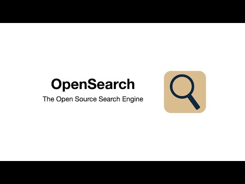 OpenSearch - An Open Source Search Engine