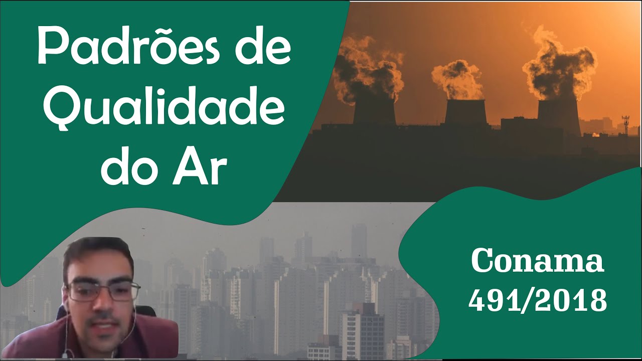PADRÕES DE QUALIDADE DO AR (CONAMA nº491/2018) - Poluição do Ar
