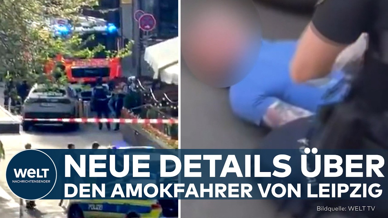 LEIPZIG: Amokfahrt Augustusplatz! Menschen fassungslos! Jetzt gibt es neue Details zum Täter!