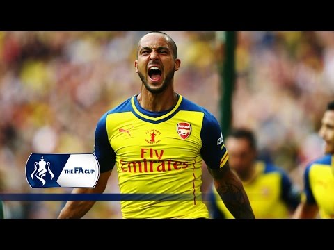 Theo Walcott volley - Arsenal 4-0 Aston Villa | Goals & Highlights