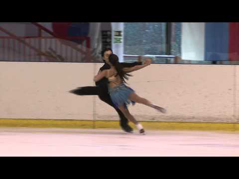 13 C. MANSOUR / D. ZHUNUSSOV (KAZ) - ISU JGP Trofeo W.Lombardi 2011 Junior Ice Dance Short Dance