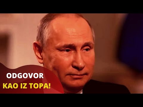 PUTIN UME DA OPROSTI ALI JEDNU STVAR NE PRAŠTA! Pogled ruskog predsednika koji je ZALEDIO novinara!