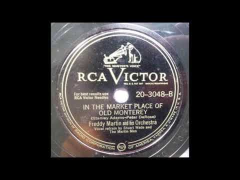 Freddy Martin and his orchestra - In the market place of old Monterey