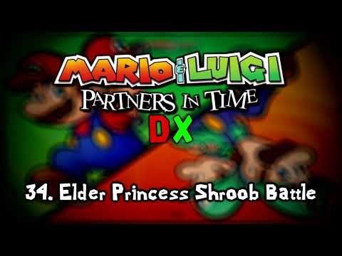 Elder Princess Shroob Battle - Mario & Luigi: Partners in Time DX