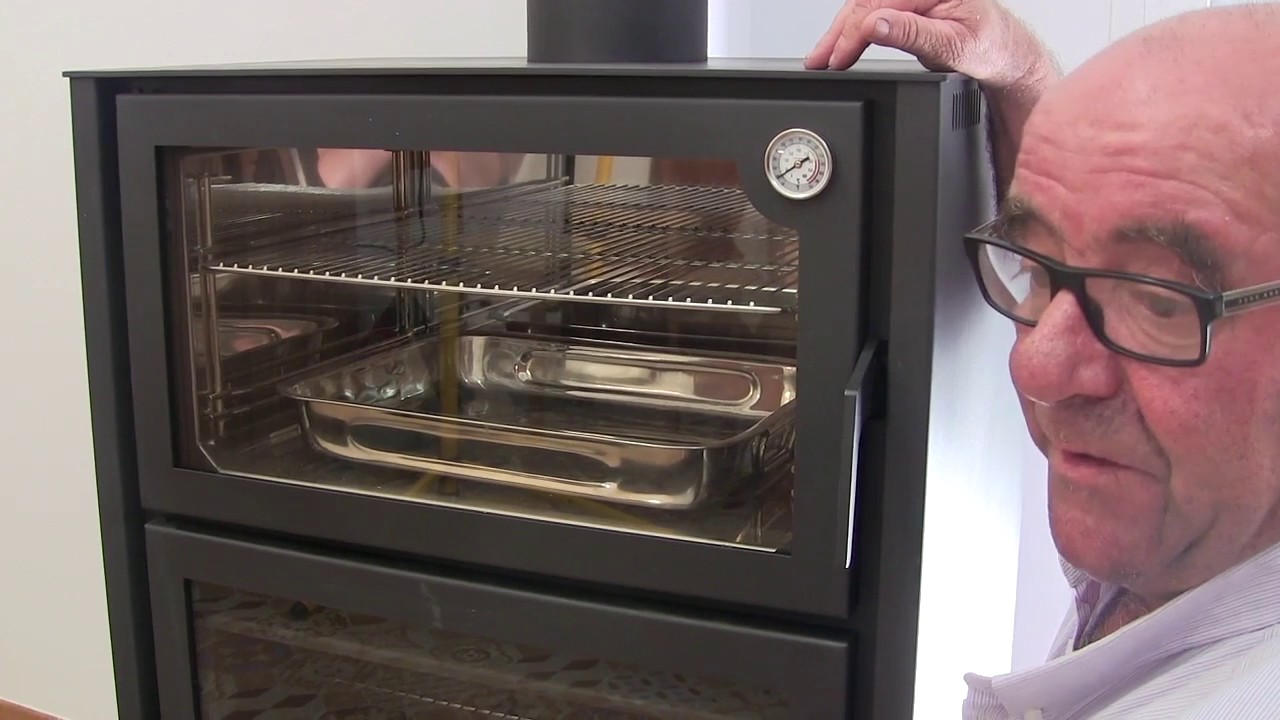 Estufa de leña con horno HERGOM ARCE