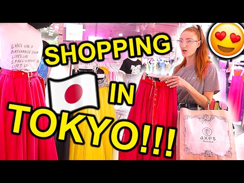 原宿でショッピング!東京のラフォーレで一緒にお買い物しよう!!!! (SHOPPING IN HARAJUKU!!! Shop with me at Laforet in Tokyo, Japan!!!)