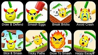 Draw Smash 🧠✏️ | Crazy Logic Puzzle Solutions! | Part 2 Gameplay