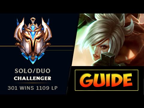 How to HARD CARRY Games From Top Lane! (Challenger Riven Guide) - League of Legends