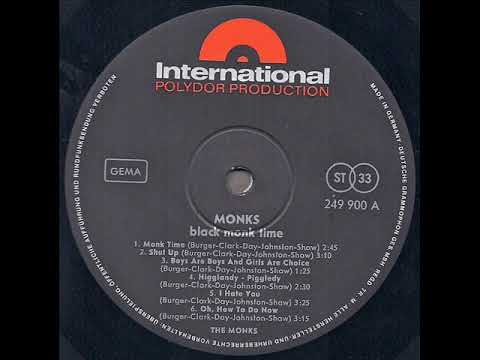 Monks "Black Monk Time" 1966 *I Hate You*