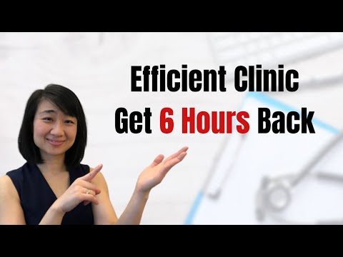 How to Run Clinic Efficiently | Got back 6 hours per week