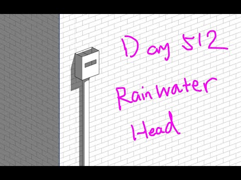 Everyday Revit (Day 512) - Parametric Rainwater Head