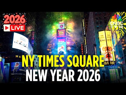 Times Square NYE 2026 LIVE: New Year’s Eve Ball Drop in Times Square, New York City | USA LIVE |N18G
