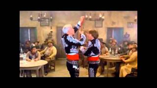 THREE AMIGOS Bar Scene &quot;My Little Buttercup&quot; Steve Martin Chevy Chase Martin Short