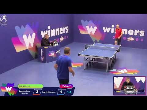 Winners League 27.10.21  Zaporozhets Roman - Tupyk Maksym 16:00