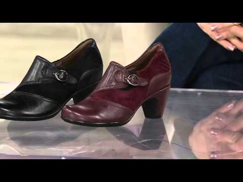 Earthies Leather & Suede Booties - Rialto on QVC