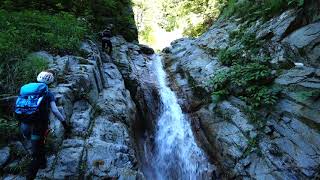 尾白川金山沢標高1740m圏