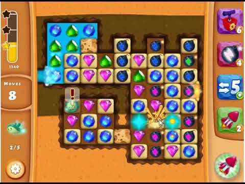 Diamond Digger Saga Level 198 - No Boosters