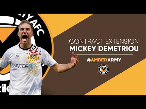 #NCAFC Defender Mickey Demetriou signs 2️⃣-year contract extension with the #Exiles