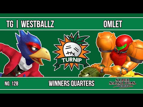 Turnip #128 - TG | Westballz (Falco) VS omlet (Samus) - SSBM - Winners Quarters