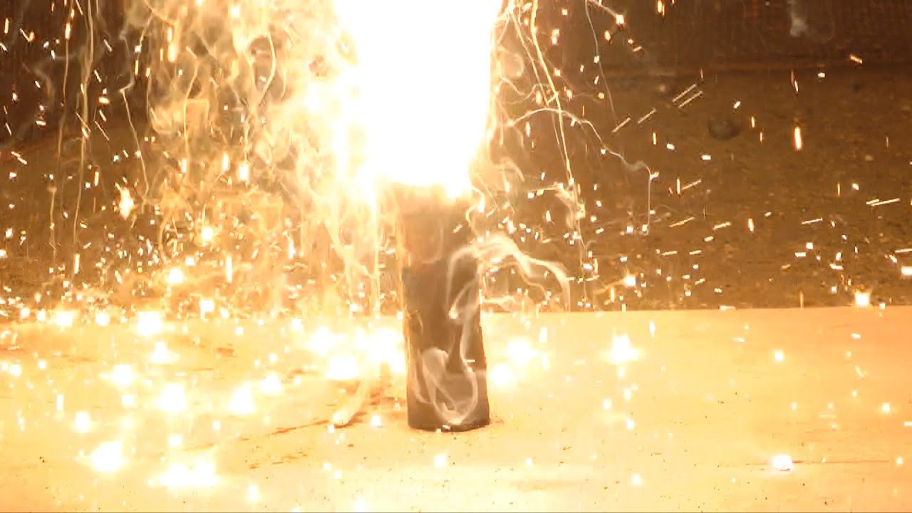Making a THERMITE LAUNCHER Part 1-Thermite shells - YouTube