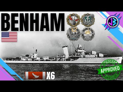 BENHAM - Against him, no one survives - Top Ship - World of Warships