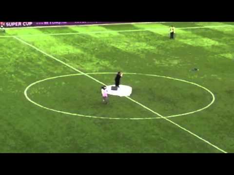 Mary Byrne sings This Is A Man`s World at The Dublin Super Cup - 31 July 2011