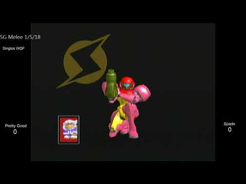 SG 16.13 SSBM - Pretty Good (Ice Climbers) vs. Spade (Samus) - Melee WQF