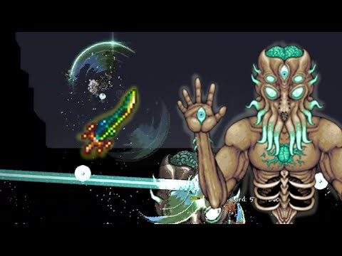 No-hit Moon Lord with Reworked Terrablade (Master Mode) - Terraria 1.4.4 Update