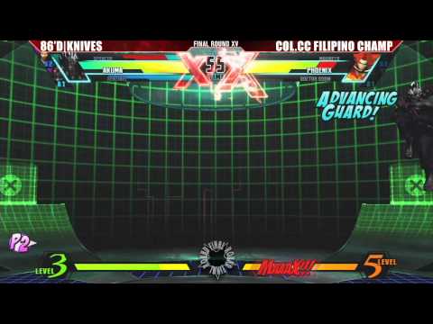 UMVC3 86'D Knives vs coL.CC Filipino Champ - FR XV - Road to Evo 2012
