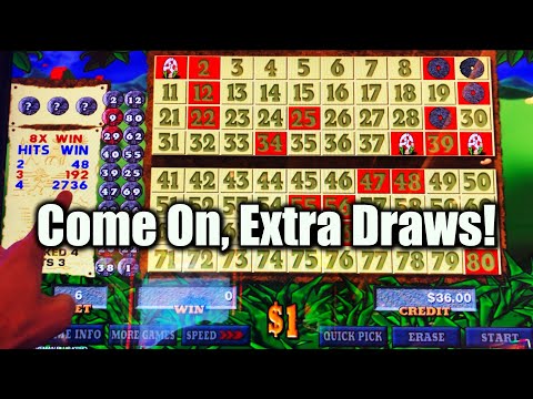 Bring on the Extra Balls! Caveman Plus KENO from Palms Las Vegas