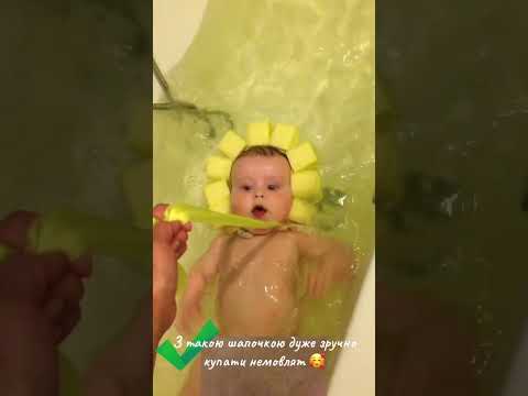 Шапочка для купания грудничков с пенопластом - фото 2 - id-p25562089