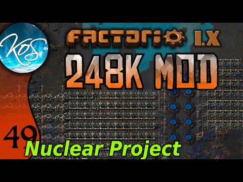 Factorio 248k Mod 49 - NUCLEAR POWER!!! - Tips & Tricks