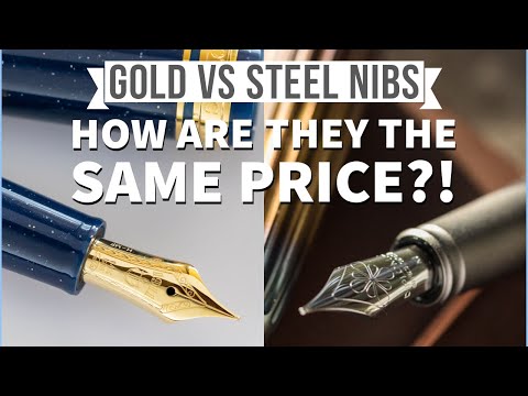 Gold vs Steel Nibs: The Same Price? - Q&A Slices