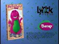 Barney Sing And Dance With Barney 2000 VHS Rip