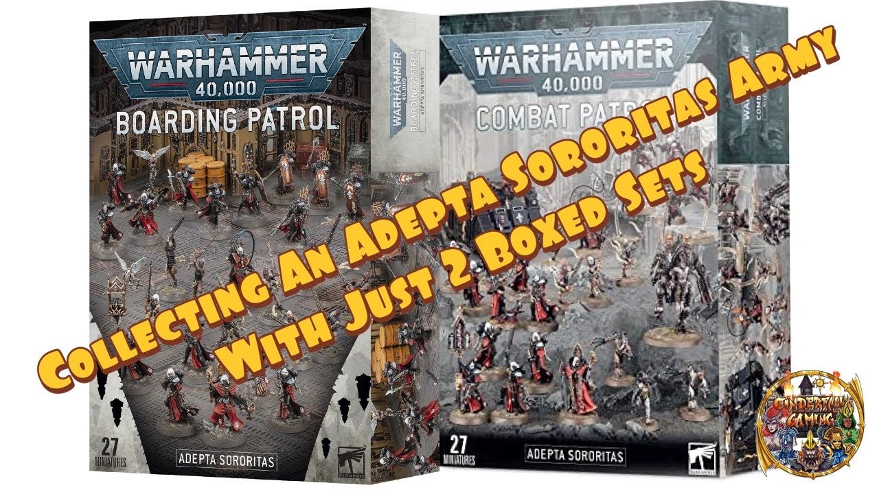 Collecting An Adepta Sororitas Army With Just 2 Boxed Sets!