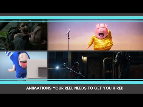 Animations Your demo reel needs to get you hired