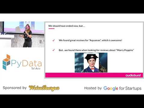 PyData Tel Aviv Meetup: Finding Movie Reviews on Radio Shows and Podcasts - Nitzan Gado