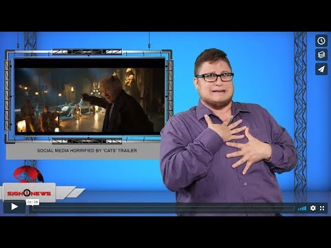 Social media horrified by 'Cats' trailer (ASL - 7.20.19)
