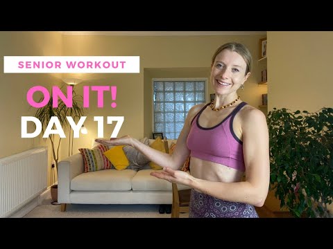 DAY 17 of ON IT! 12 MIN BALLET BARRE WORKOUT | BEGINNERS & SENIORS