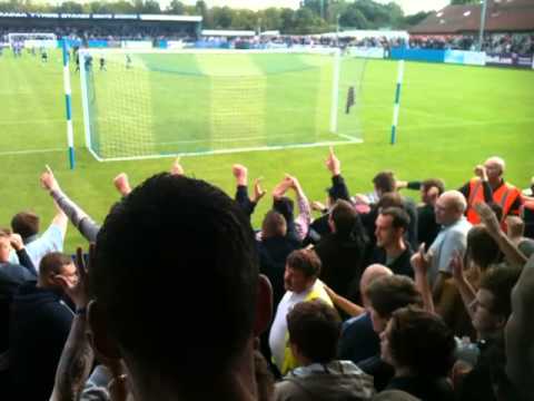 Lincoln City Fans vs Nuneaton 05/10/2013 "Somewhat Silenced"