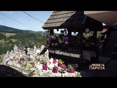 SEOSKO domaćinstvo STOJANIĆ CVETNO dvorište sa letnjikovcem i VRHUNSKA hrana | LEPŠE OD PARIZA Ep.32