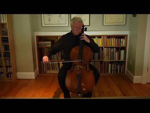 David Hardy performs Britten’s Third Suite for Cello