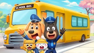 Download lagu Peraturan Bus Sekolah | Kebiasaan Baik Anak | Animasi Lucu | Kartun Anak | Kepala Polisi Labrador mp3