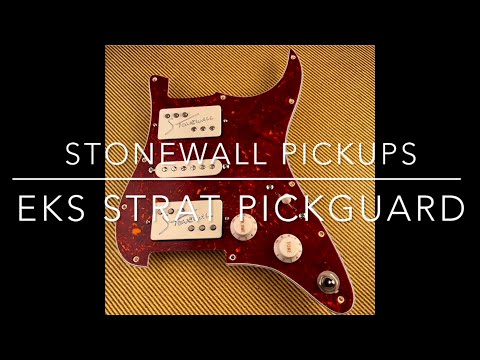 Stonewall Pickups EKS Strat Pickguard (tortoiseshell) — eleven possible tones image 5