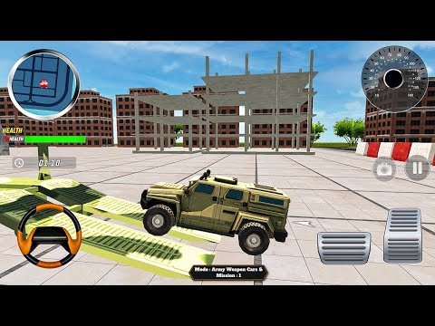 Army Combat Vehicles Transport Truck Driving Simulator - Android Gameplay