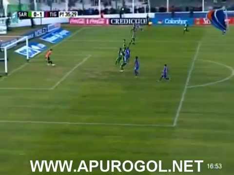 Sarmiento de Junín vs Tigre (0-1) Primera División 2015 Fecha 18