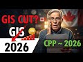 GIS Reductions Hitting Now How CPP Boosts Could Slash Your 2026 Benefits