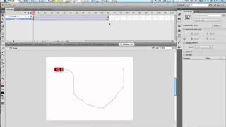 Анимация по траектории в Adobe Flash