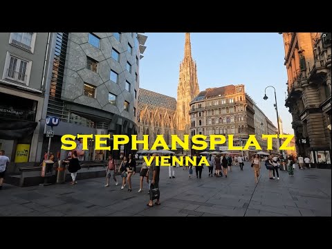Walking tour at Stephansplatz, Vienna 🇦🇹 Austria